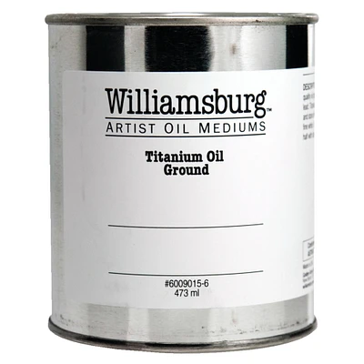Williamsburg® Artist Oil Mediums Titanium Oil Ground, 1lb.