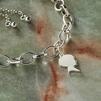 12 Pack: Silver Plated Boy Charm by Bead Landing™