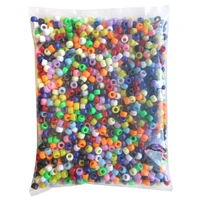 1lb. Multicolor Pony Beads by Creatology™, 6mm x 9mm