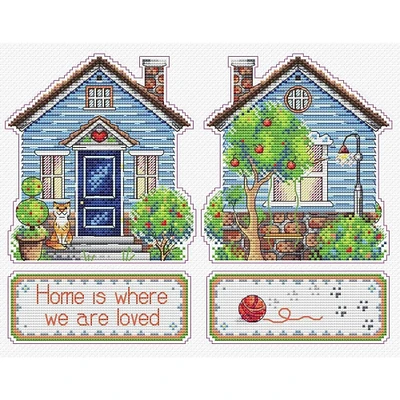 MP Studia Home Plastic Canvas Counted Cross Stitch Kit