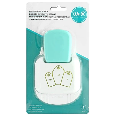 We R Memory Keepers® 3-In-1 Rounded Tag Punch