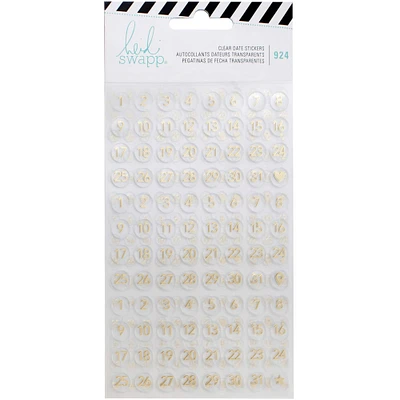 Heidi Swapp® Memory Planner Date Numbers & Icons Stickers, 3ct.