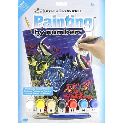 Royal & Langnickel® Painting by Numbers™ Junior Small Underwater Life Kit