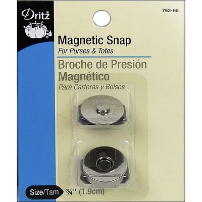 Dritz® 3/4" Nickel Magnetic Snap, 2ct.