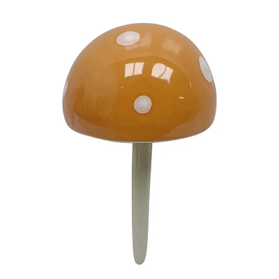Large Round Orange Decorative Mushroom by Ashland®