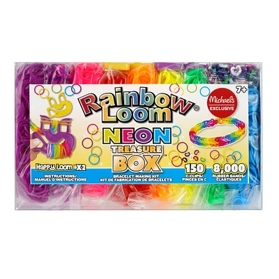 12 Pack: Rainbow Loom® Neon Treasure Box™ Bracelet Making Kit
