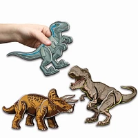 Jurassic World Dominion: Wood Dinosaur Activity Building, Decorating Set