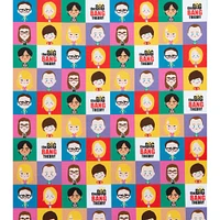 The Big Bang Theory Chibi Portrait Precut Cotton Fabric