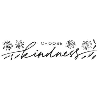 RoomMates Choose Kindness Peel & Stick Giant Wall Decals