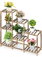 NEX™ 3 Tier Weekday Ladder Garden Plant Rack