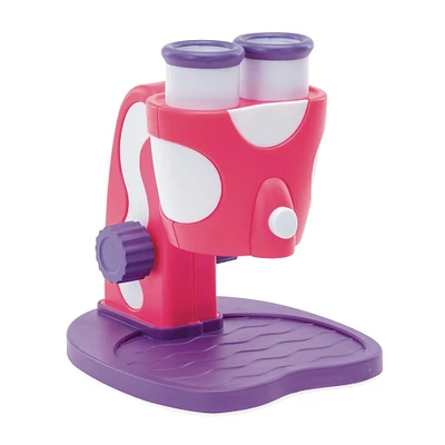 Educational Insights GeoSafari Jr. Pink My First Microscope