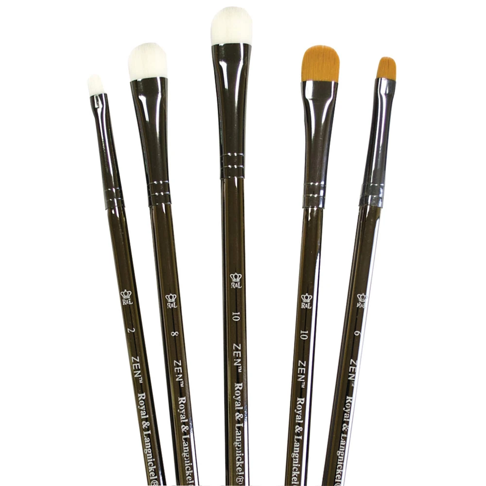 Zen™ 83 Royal Brush Short Handle Watercolor Set