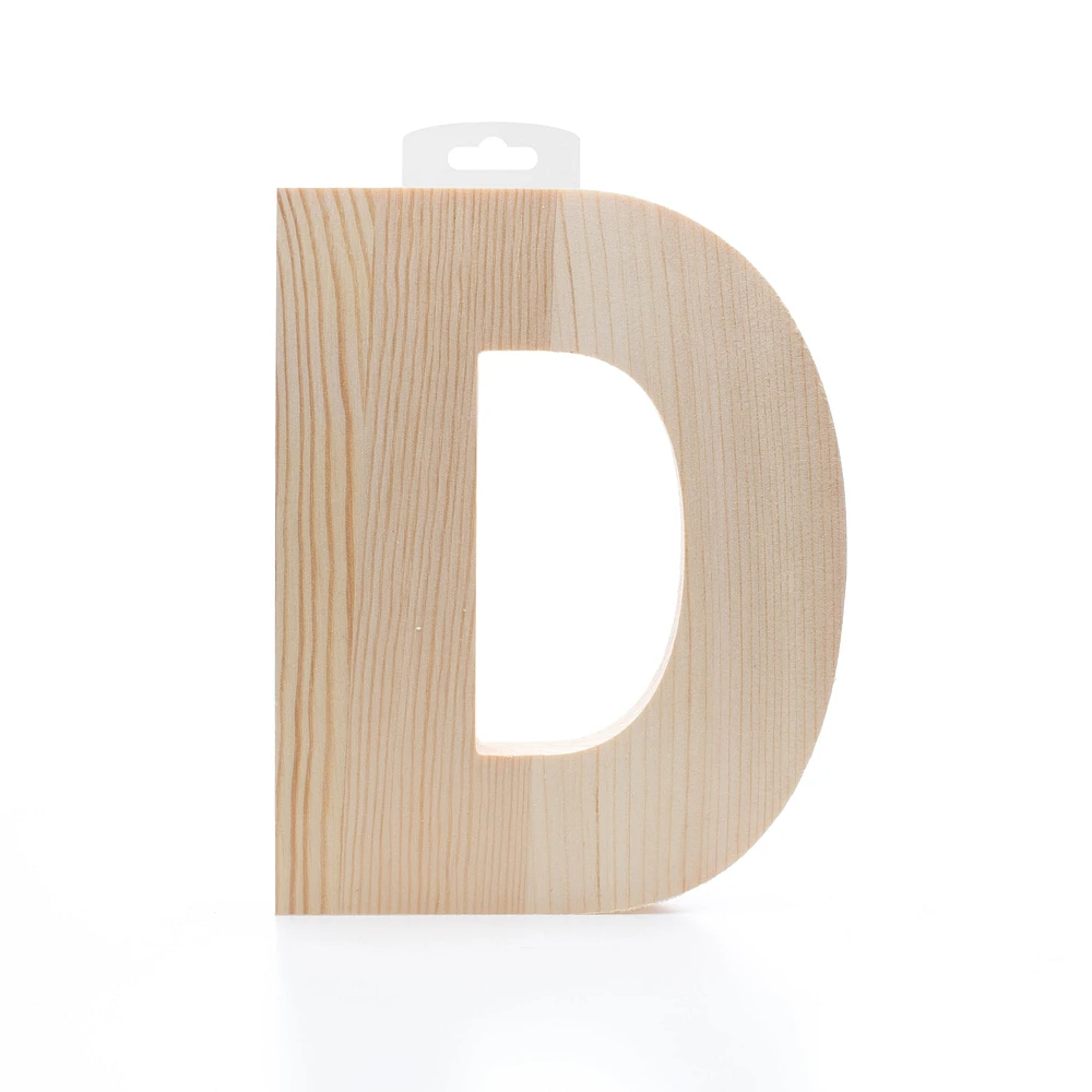 Hampton Art™ 8" Chunky Wood Letter