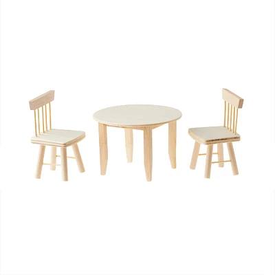 Mini Wood Table & Chairs Set by Make Market®