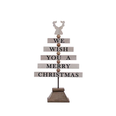 16" We Wish You a Merry Christmas Tabletop Décor by Ashland®