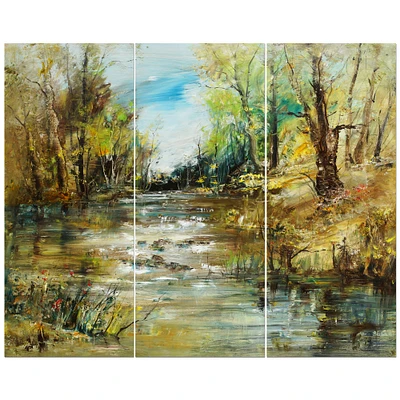 Designart - Trees by the River