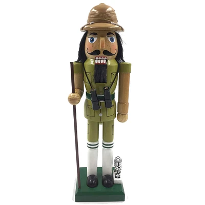 Santa's Workshop 13.5" Safari Nutcracker