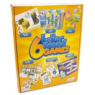 Junior Learning® 6 Letter Sound Games