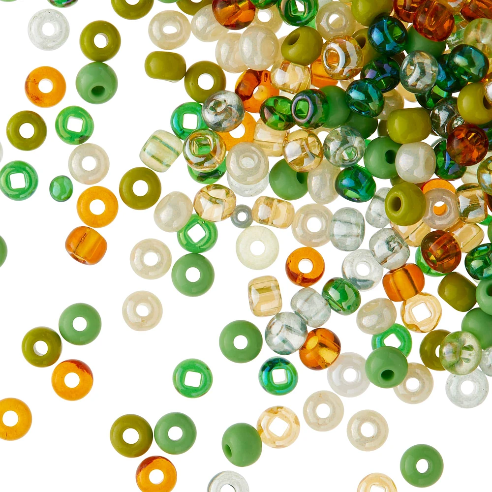 John Bead Czech Glass Seed Beads Mix