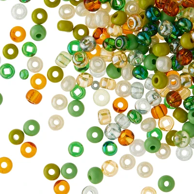 John Bead Czech Glass Seed Beads Mix