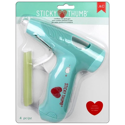 Sticky Thumb Mini Cordless Glue Gun