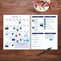 TF Publishing 2022-2023 Blue Wavelength Large Planner