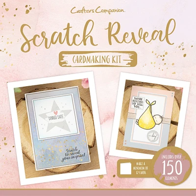Crafter's Companion® Scratch Reveal Cardmaking Craft Box Kit