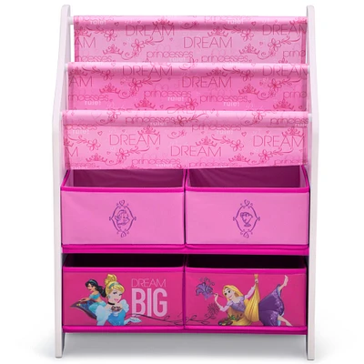 Delta Children Disney® Princess Toy & Book Organizer