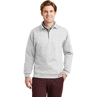 JERZEES® Super Sweats® NuBlend® 1/4 Zip Cadet Collar Sweatshirt