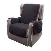 Home Details Reversible Quilted Furniture Chair Recliner Seat Protector