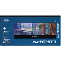 Pro Art® 140# Horizontal Taped Watercolor Pad