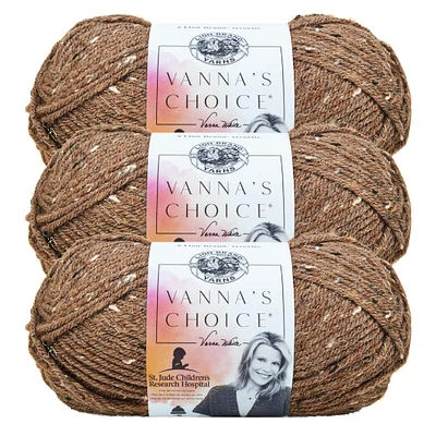 3 Pack Lion Brand® Vanna's Choice® Heather & Mist Yarn