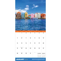 TF Publishing 2024 Destination: Rainbow Wall Calendar