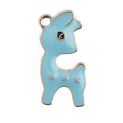 John Bead Sweet & Petite Deer Charms, 8ct.