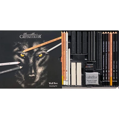 4 Pack: Cretacolor® Wolf Box Drawing Set