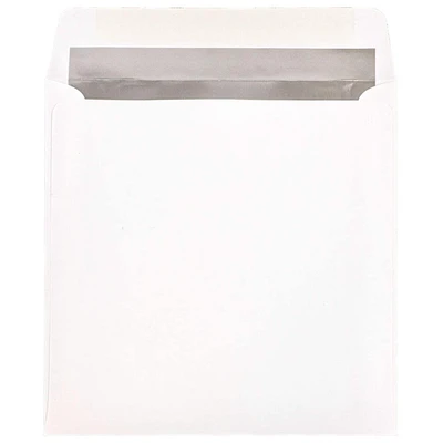 JAM Paper 8.5" x 8.5" Square Foil Lined Invitation Envelopes