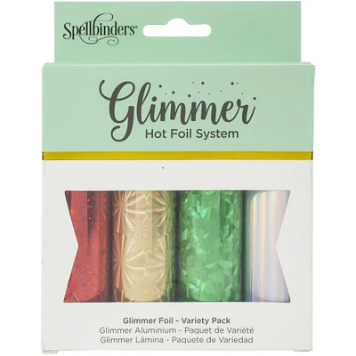 Stampendous® Glimmer Foil Holiday Variety Pack