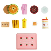 Toy Time Fast Food Cheeseburger Meal Playset
