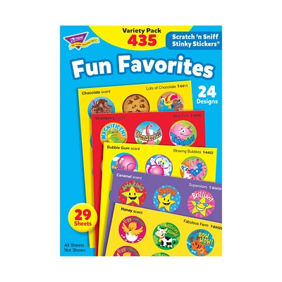 Trend Enterprises® Fun Favorites Scented Stickers Variety Pack