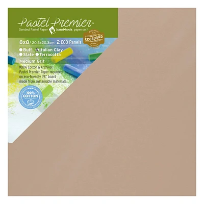 Pastel Premier™ Handbook Paper Co.™ Eco Italian Clay Sanded Pastel Paper, 2ct.