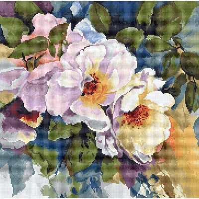 Luca-s Roses Counted Cross Stitch Kit