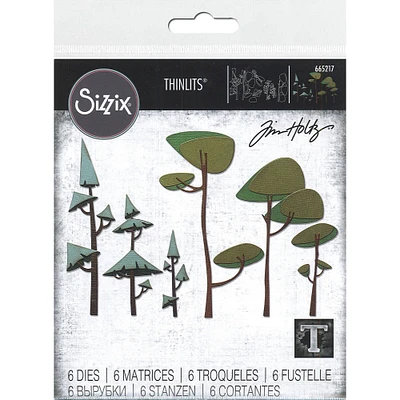 Sizzix® Thinlits Funky Trees Dies