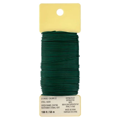 24 Pack: 22 Gauge Green Floral Wire by Ashland®