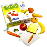 Stages® Learning Materials Language Builder® Foods 3D-2D Matching Kit