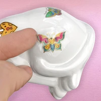 Bright Stripes Tattoo A Ceramic Kitty Bank Activity Kit