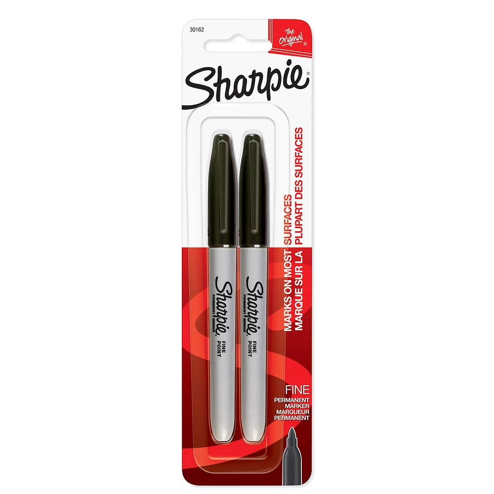 Sharpie® Fine Point Black Permanent Markers