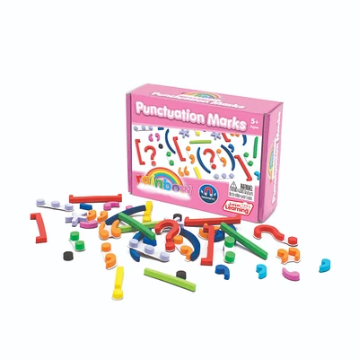 Junior Learning® Rainbow Punctuation Marks Magnetic Activities Set