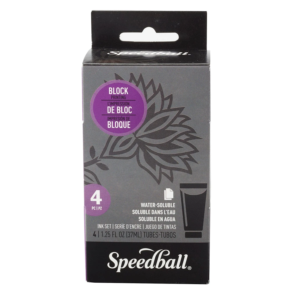 Speedball® Basic Block Printing Ink Set