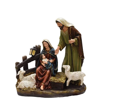 13" Nativity Scene with Joseph, Mary & Baby Jesus Christmas Tabletop Figure