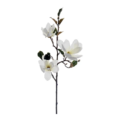 White Magnolia Spray